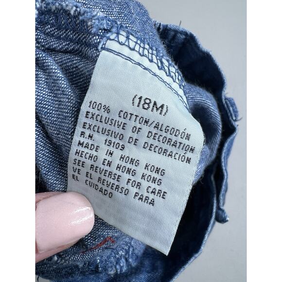 Vintage Disney Winnie The Pooh Jeans Girl's Size 18 Months - Picture 7 of 7
